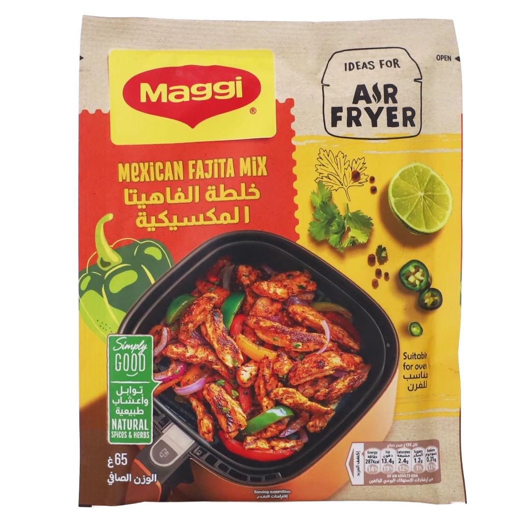 Maggi Mexican Fajita Mix for Air Fryer 65 gm