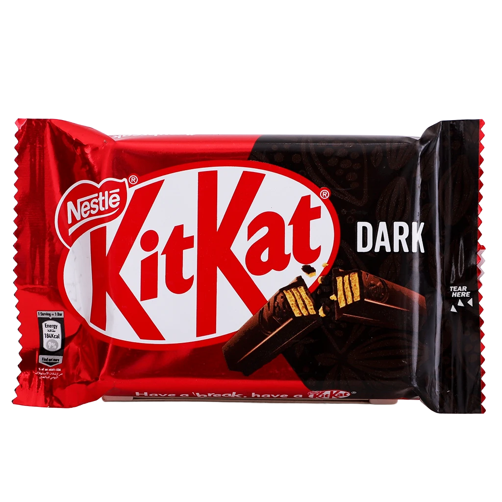 Kit Kat Chocolate 4  Fingers Dark 36.5 gm 