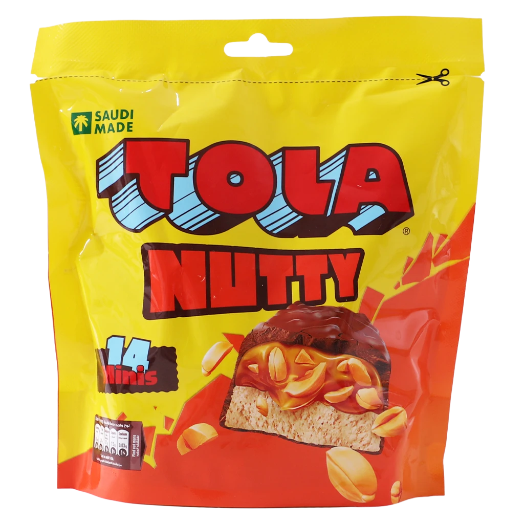 Tola Chocolate Nutty Bars Minis 231 gm