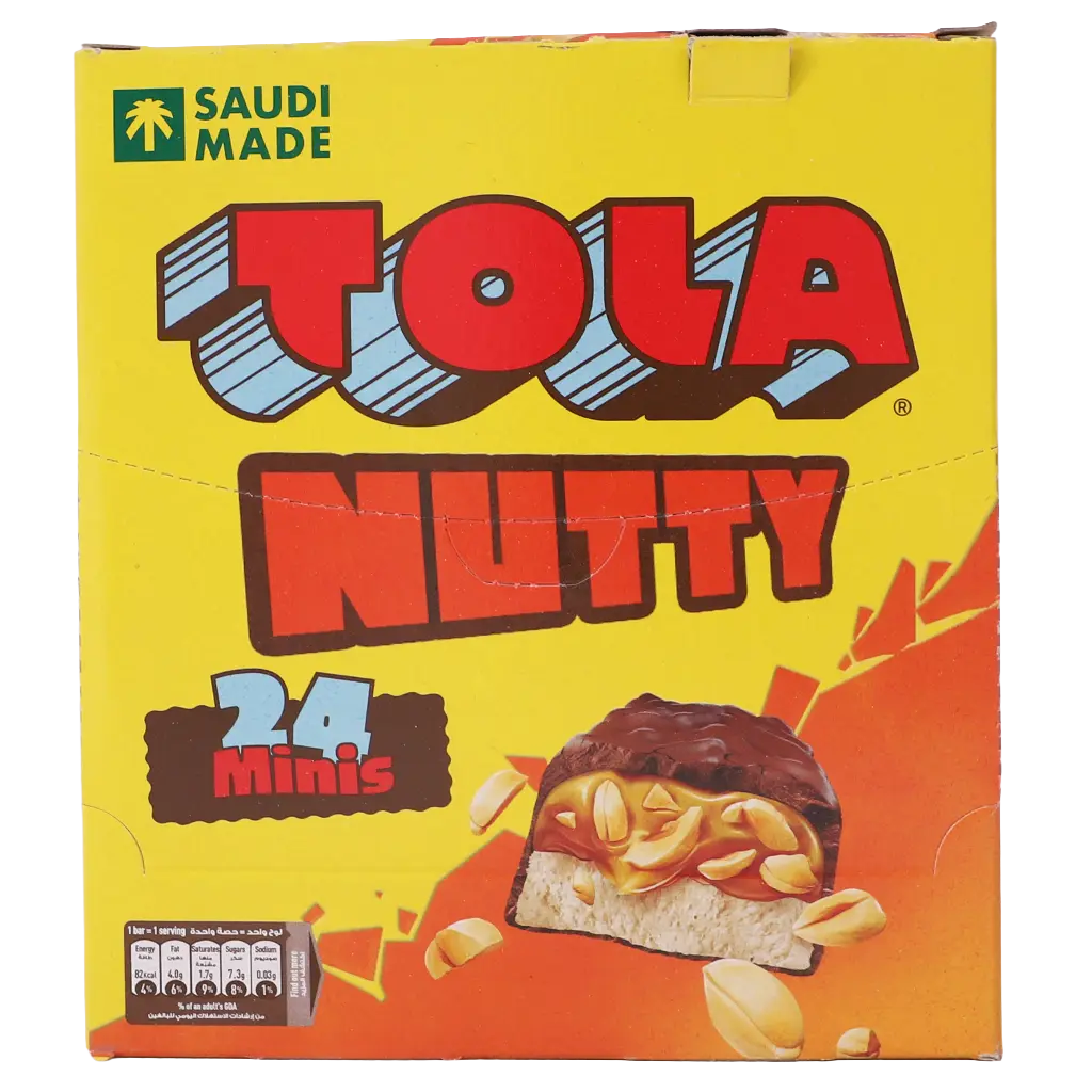 Tola Nutty Chocolate with Peanut Butter 24 pcs 16.5 gm - view 2