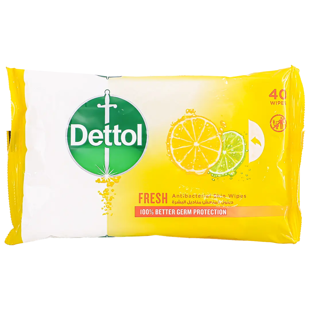 Dettol Wipes Fresh 12 x 40 gm - view 1