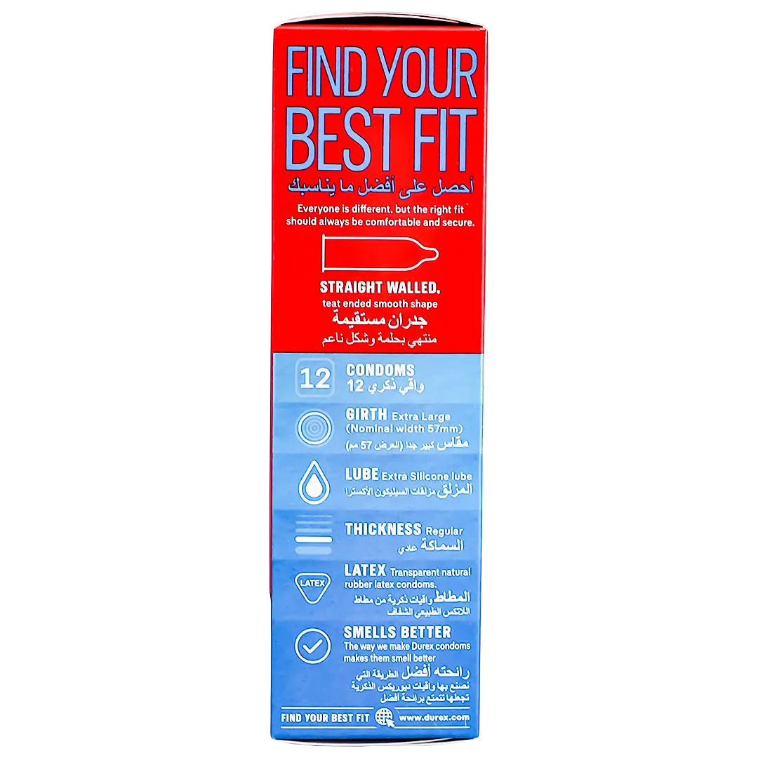 Durex Thin Feel XL Condoms Large Size 12 pcs - view 4
