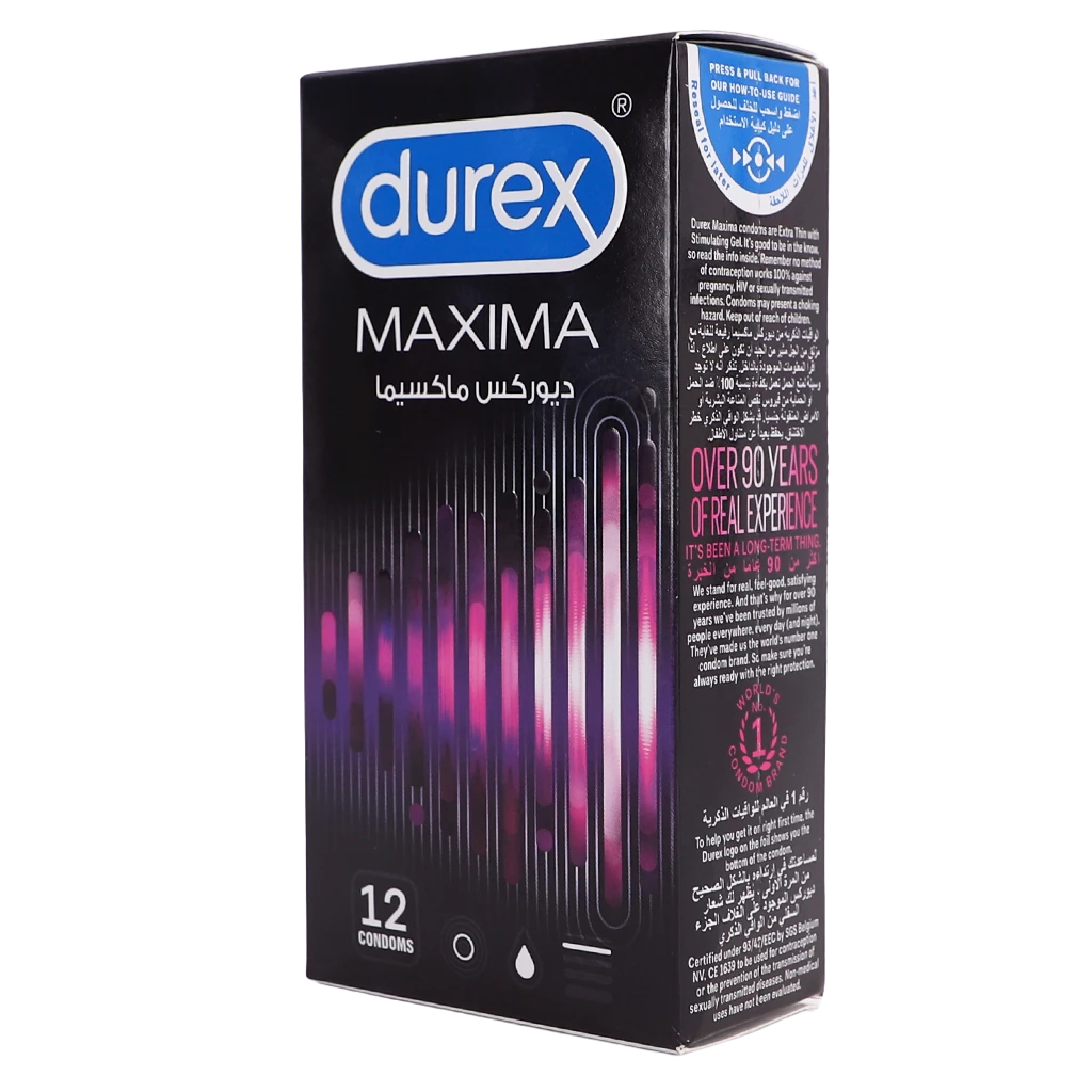 Durex Maxima Condoms 12 pcs
