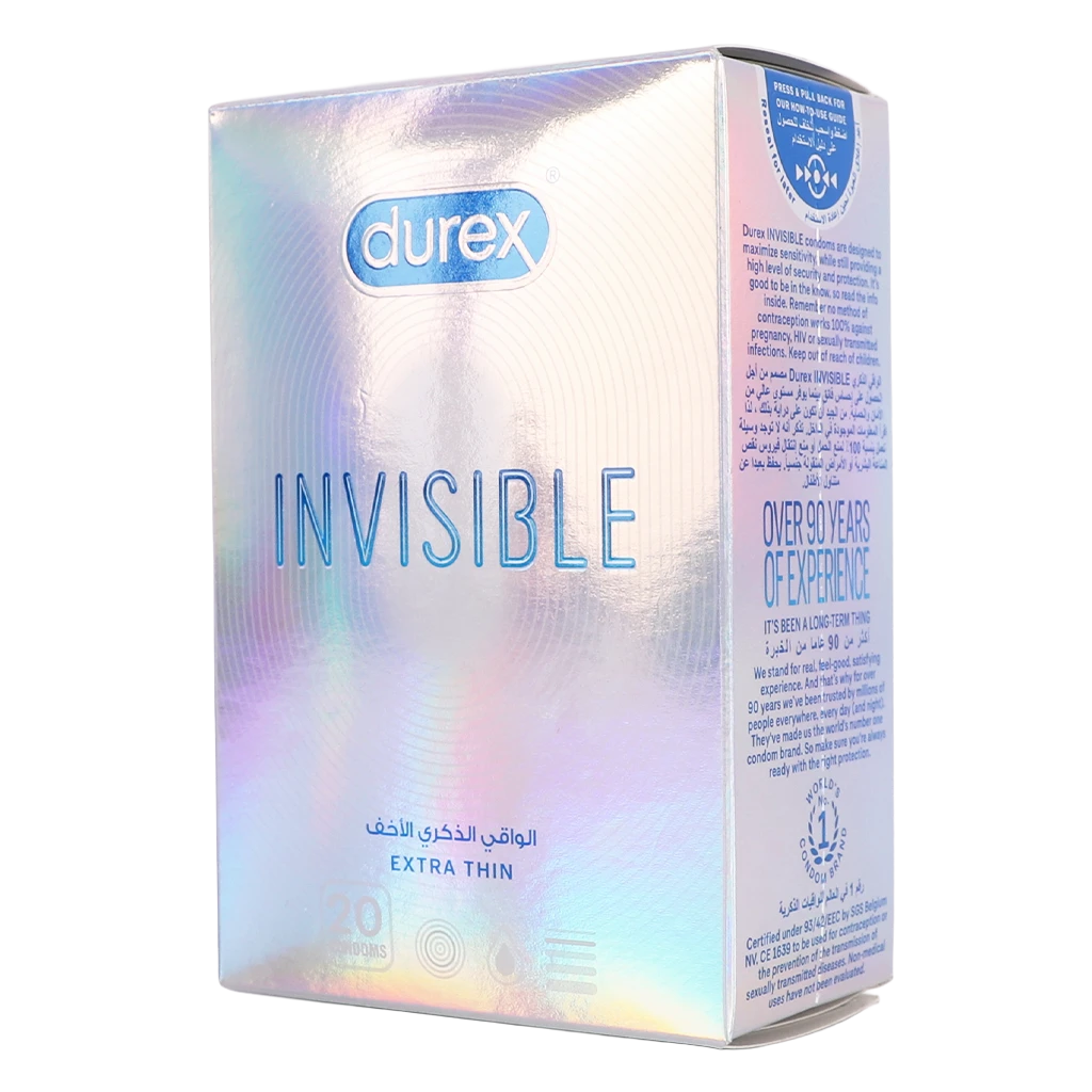 Durex Condom Invisible 20 pcs