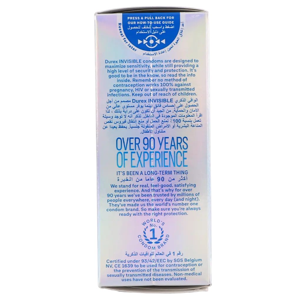 Durex Condom Invisible 20 pcs - view 4