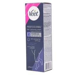 Veet Professional Hair Removal Cream For All Skin Types Legs and Body 100 gm