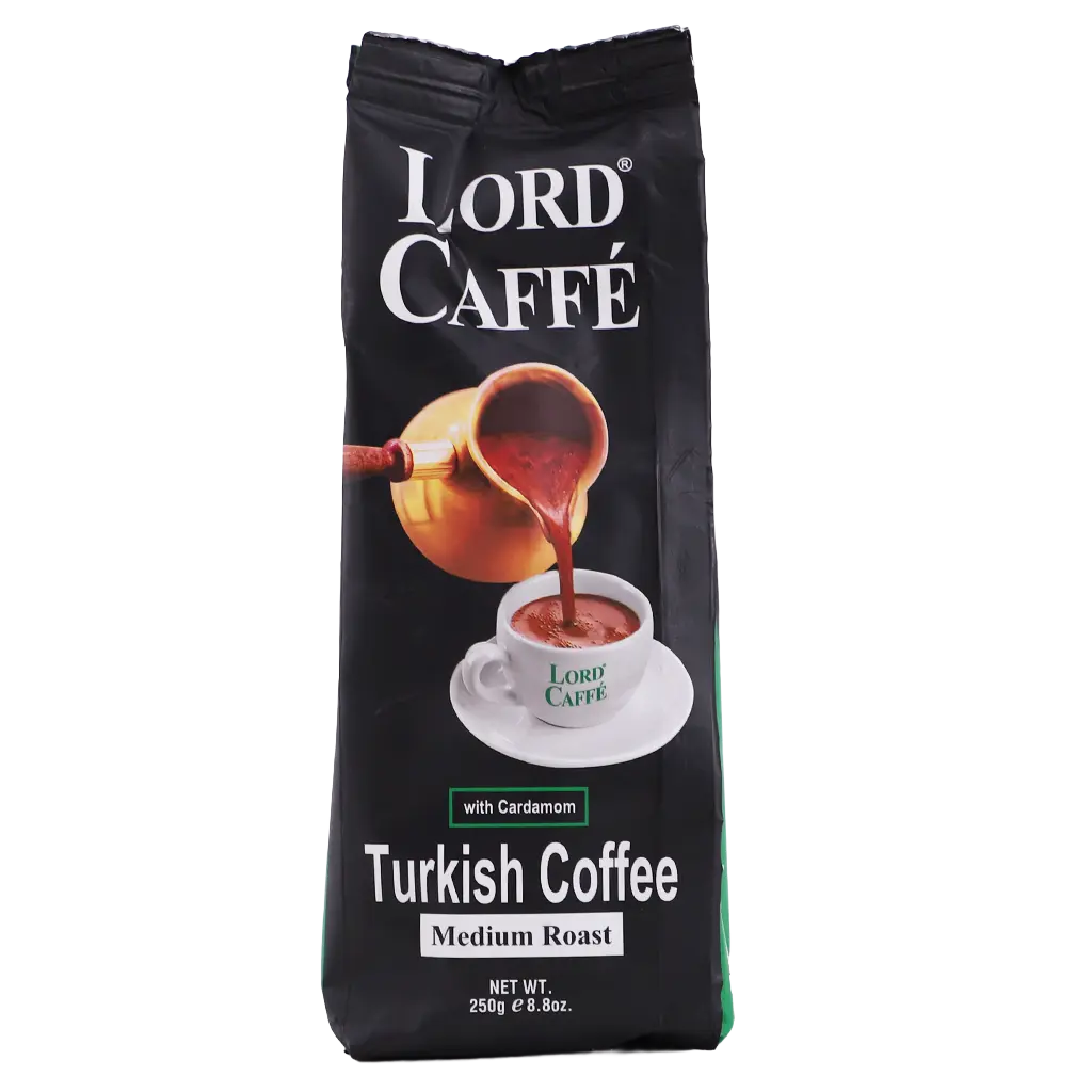 Lord Turkish Coffee Medium Roast Cardamom 250 gm - view 3
