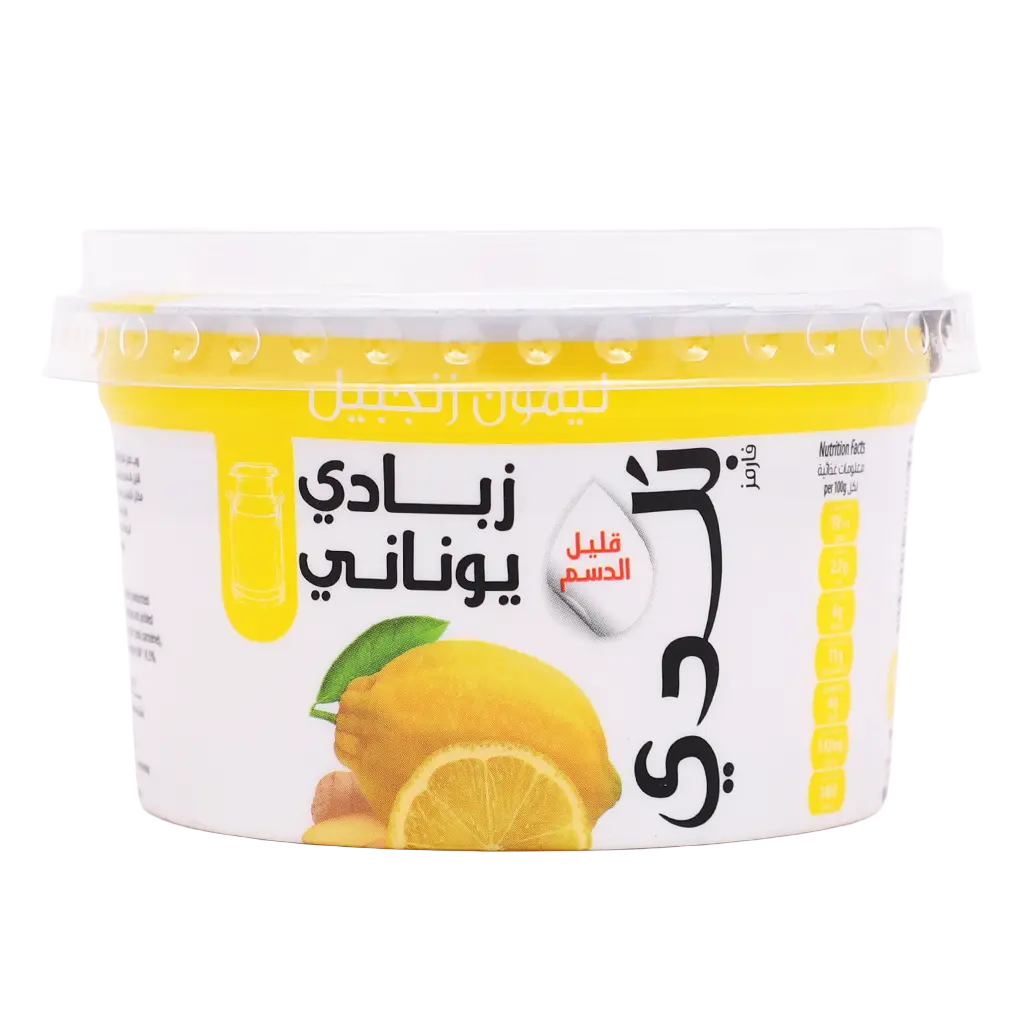 Balade Greek Yoghurt Low Fat Lemon Ginger 180 gm - view 3