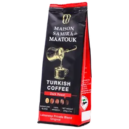 Maatouk Turkish Coffee Dark Roast Lebanese Blend Original 200 gm