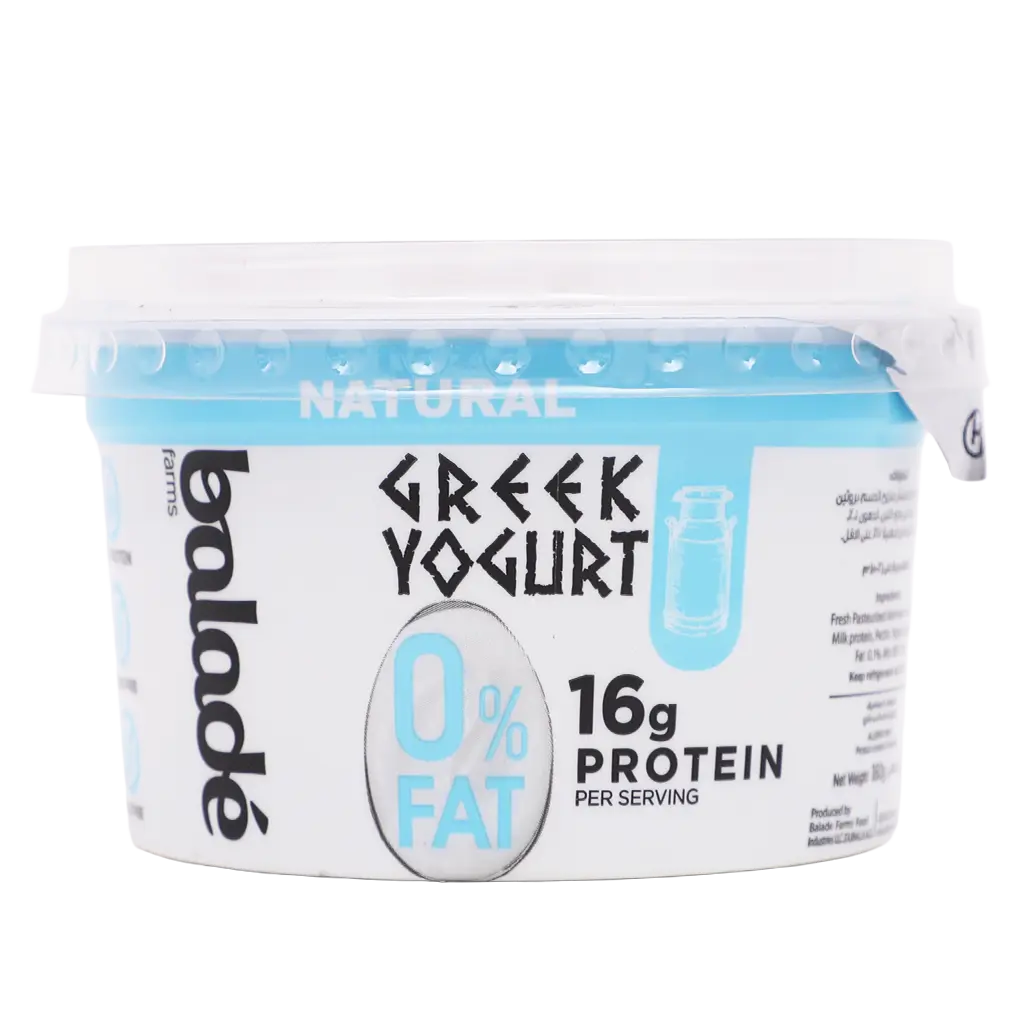 Balade Protein  Greek Yoghurt 0% Fat 180 gm - view 2