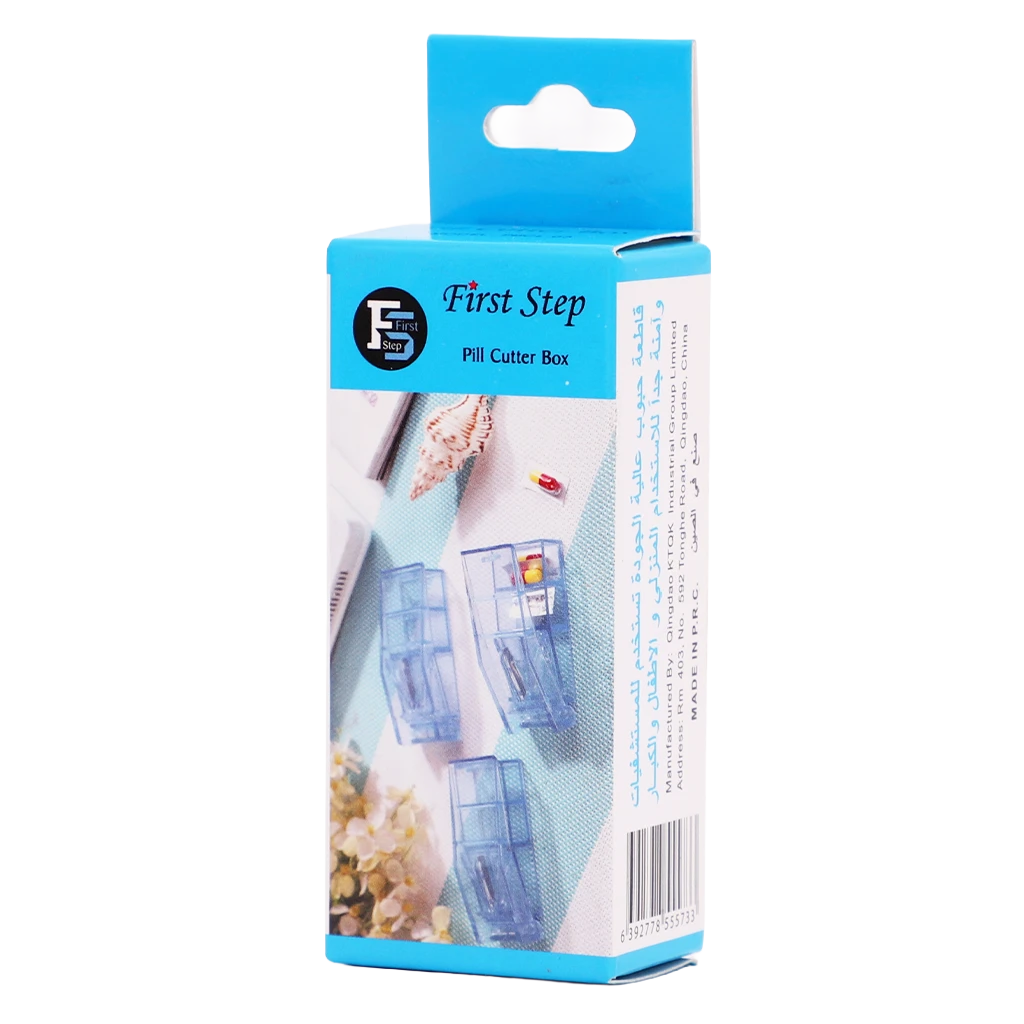 First Step Pill Cutter Blue Color