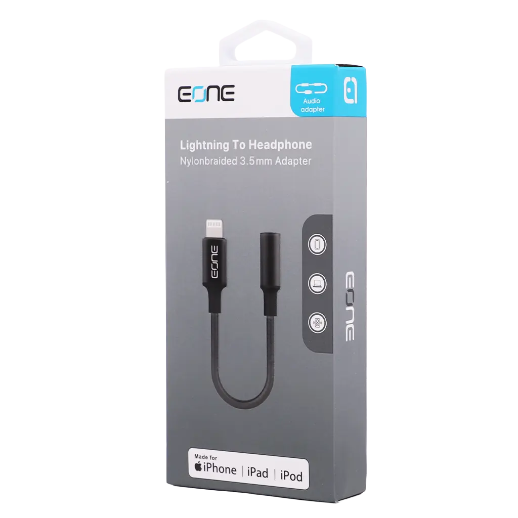 Eone Adapter Lightning To Headphone 10Cm - view 2