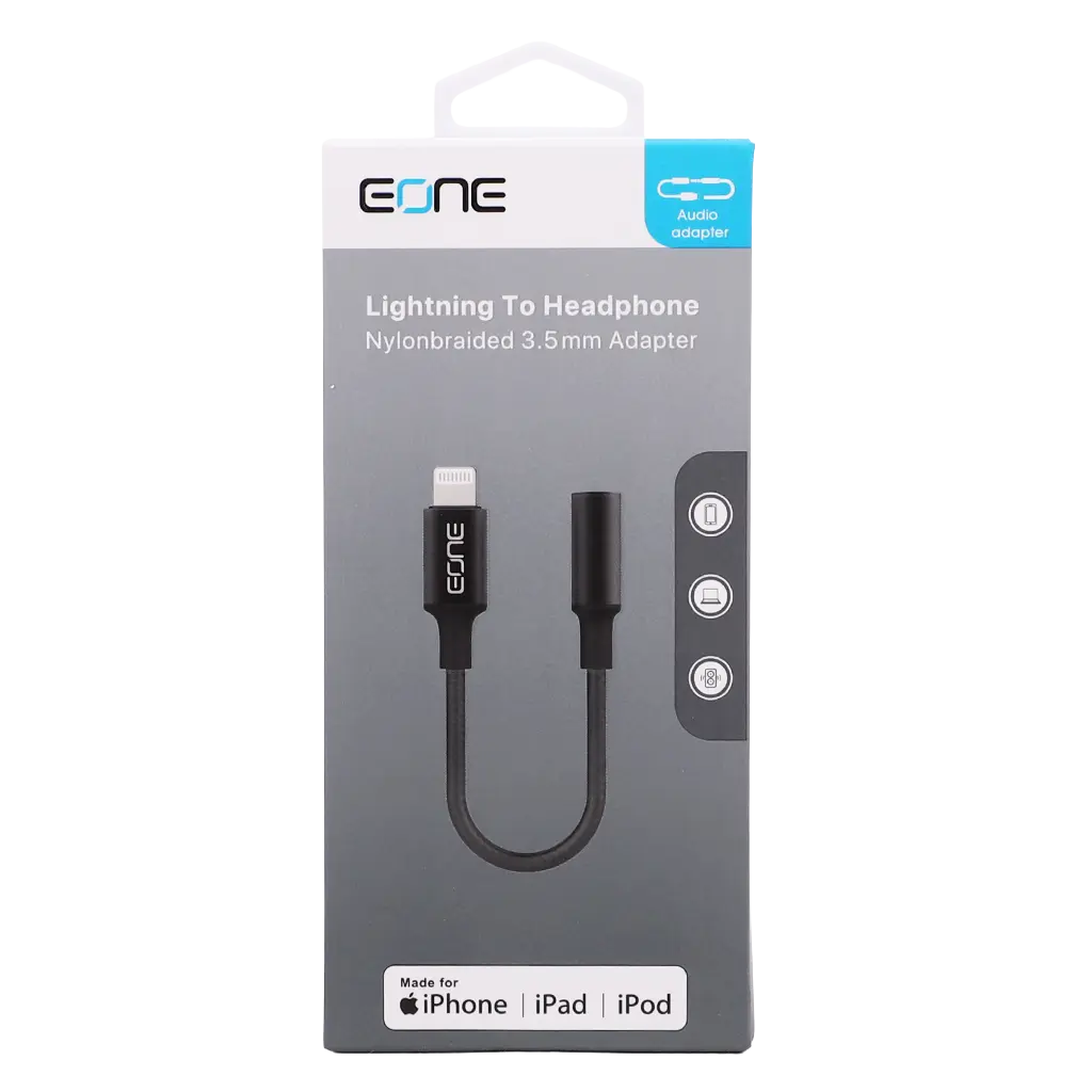 Eone Adapter Lightning To Headphone 10Cm - view 3