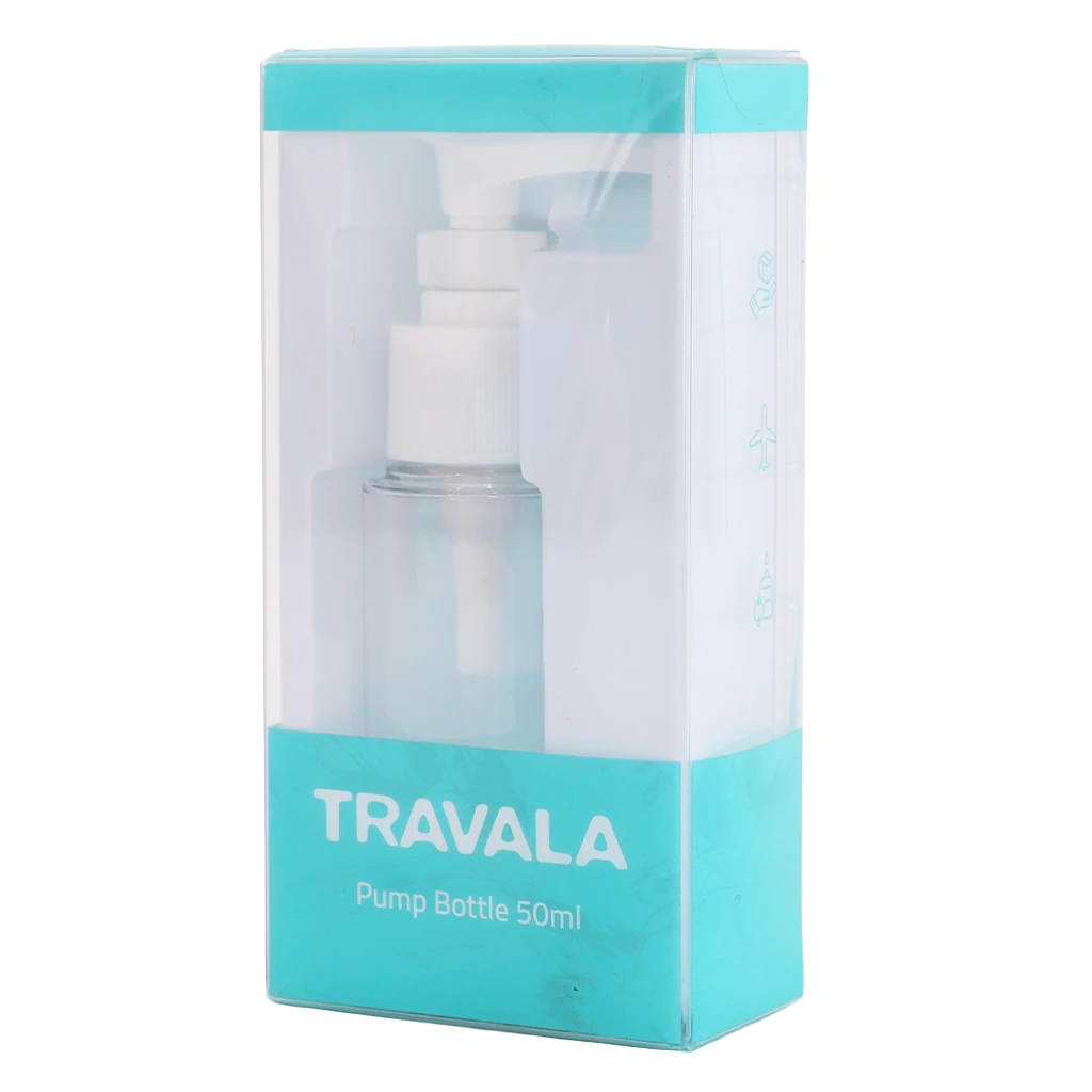 Travala Reusable Plastic Bottles Pump