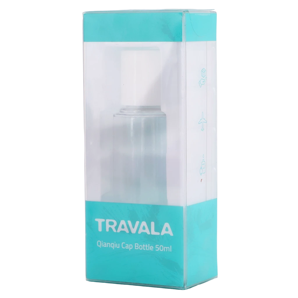 Travala Reusable Plastic Bottles Push Cap