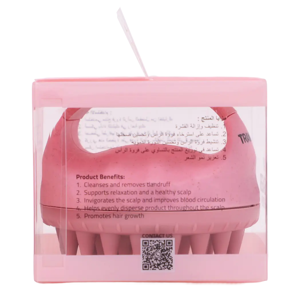 Travala Hair Scalp Massager Brush Pink - view 3