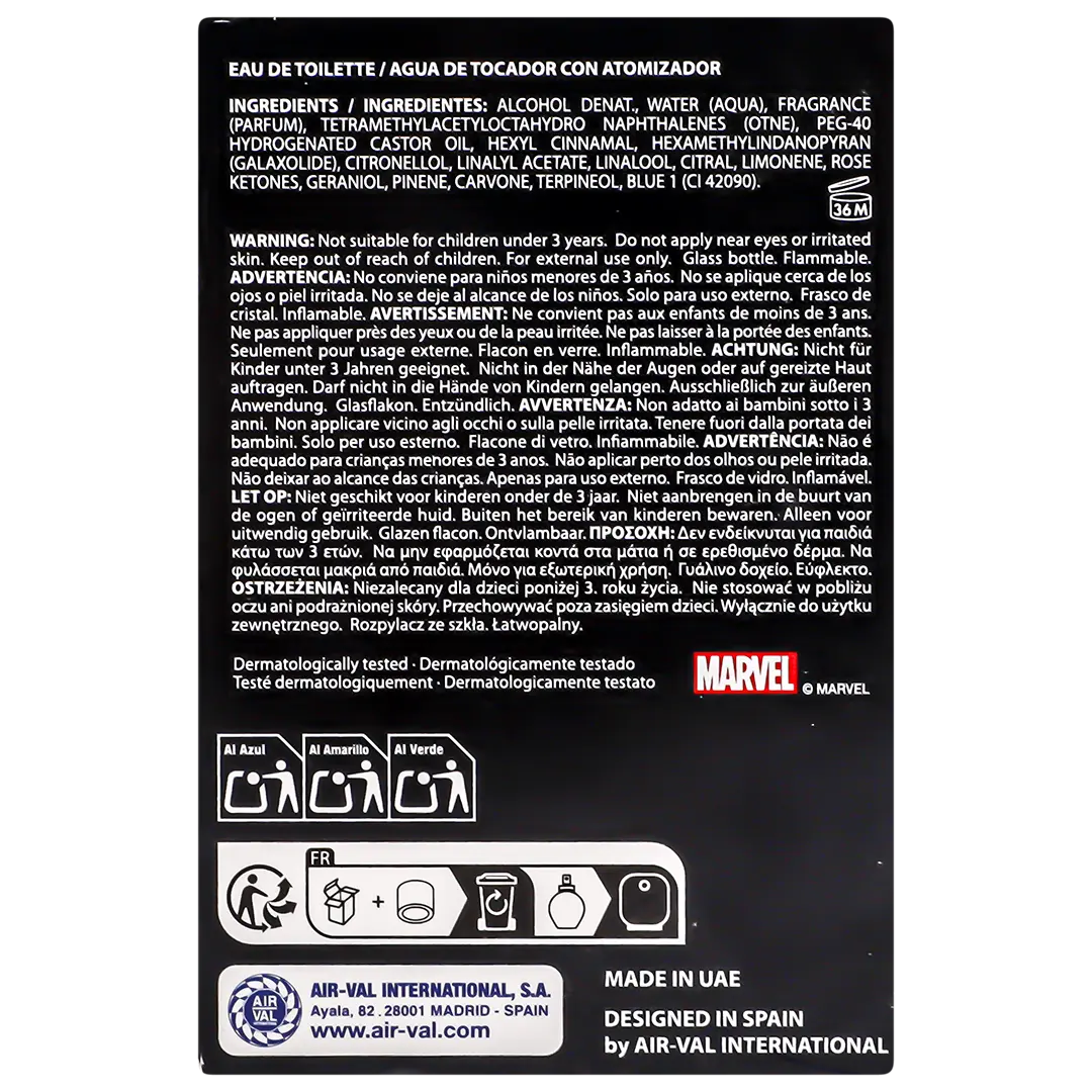 AIR-VAL Kids Perfume Ultimate Spiderman Edt 30 ml - view 3