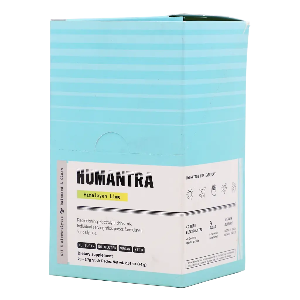Humantra Electrolytes Himalayan Lime 20*3.7Gm - view 1