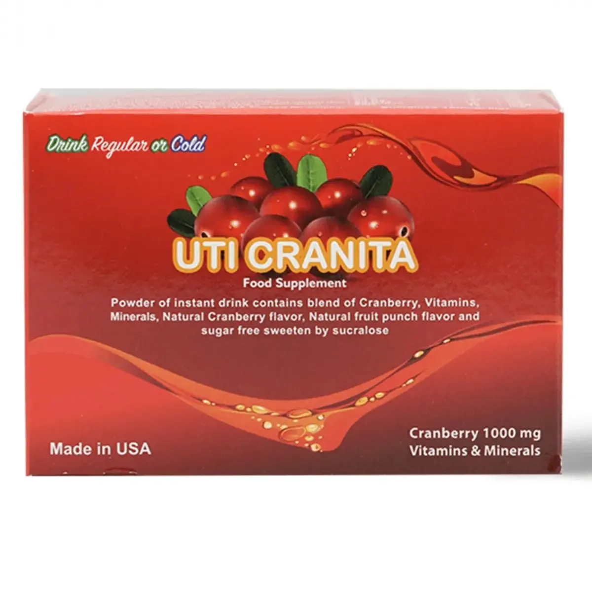 UTI Cranita Cranberry plus vitamins 15 Sachets - view 1
