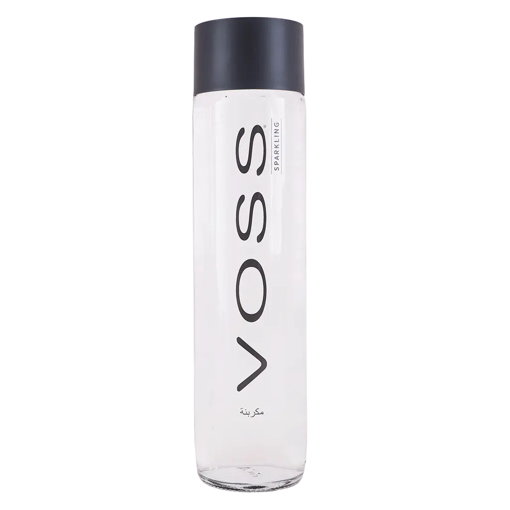 Voss Artesian Sparkling Water Glass 375 ml - view 1