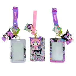 Kuromi Keychain With Card Holder 1 pc