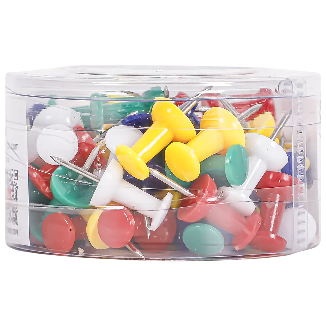 Comix Color Push Pins BOX OF 60 PCS - view 2
