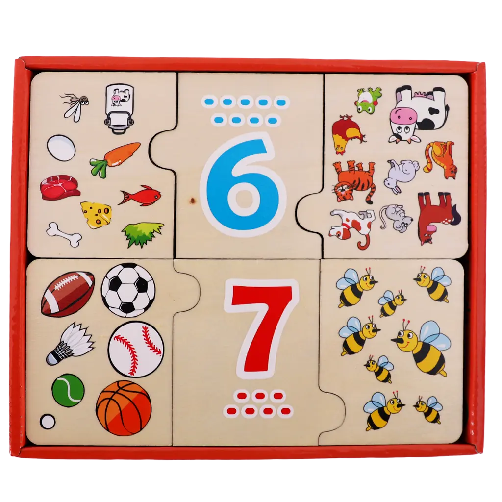 Montessori Wooden Educational Puzzle With Lowercase Letters - view 1