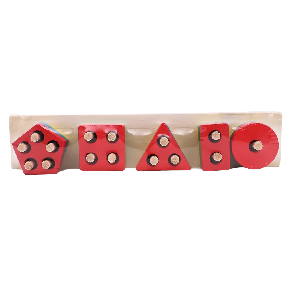 Color Bulding Blocks 5 Column For Baby - view 1