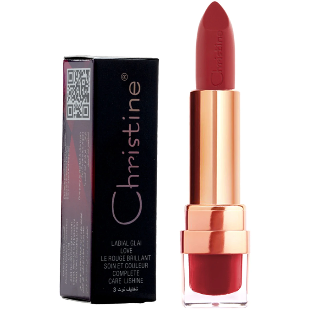 Christine Matte Lipstick Berry 3 No. 17