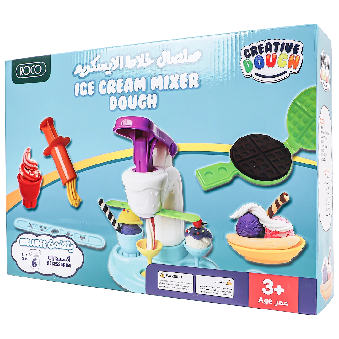 Roco Ice Cream Mixer Modelling Clay Dough & Accessory