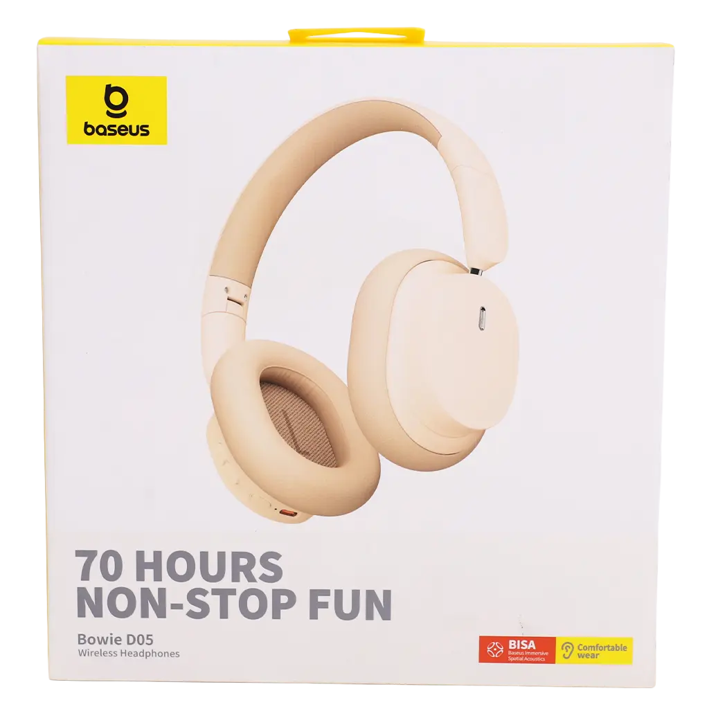 Baseus Bowie D05 Wireless Headphones  White Creamy - view 2