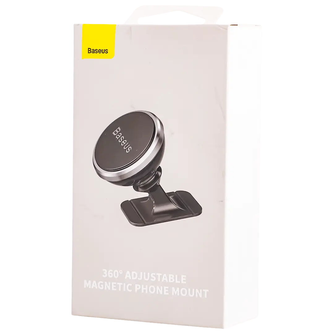  Baseus  360 adjustable magnetic phone mount silver - view 2