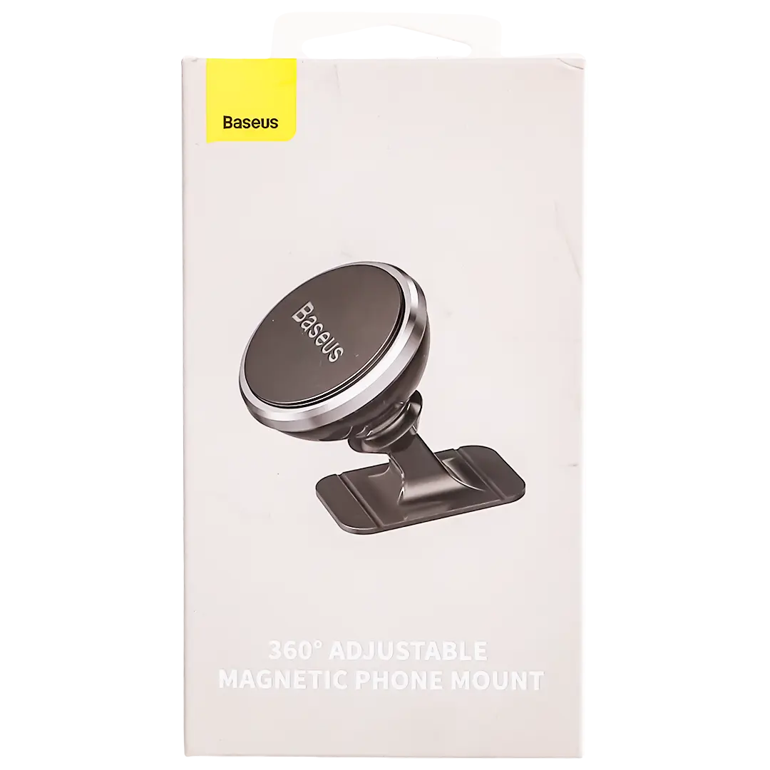  Baseus  360 adjustable magnetic phone mount silver - view 3