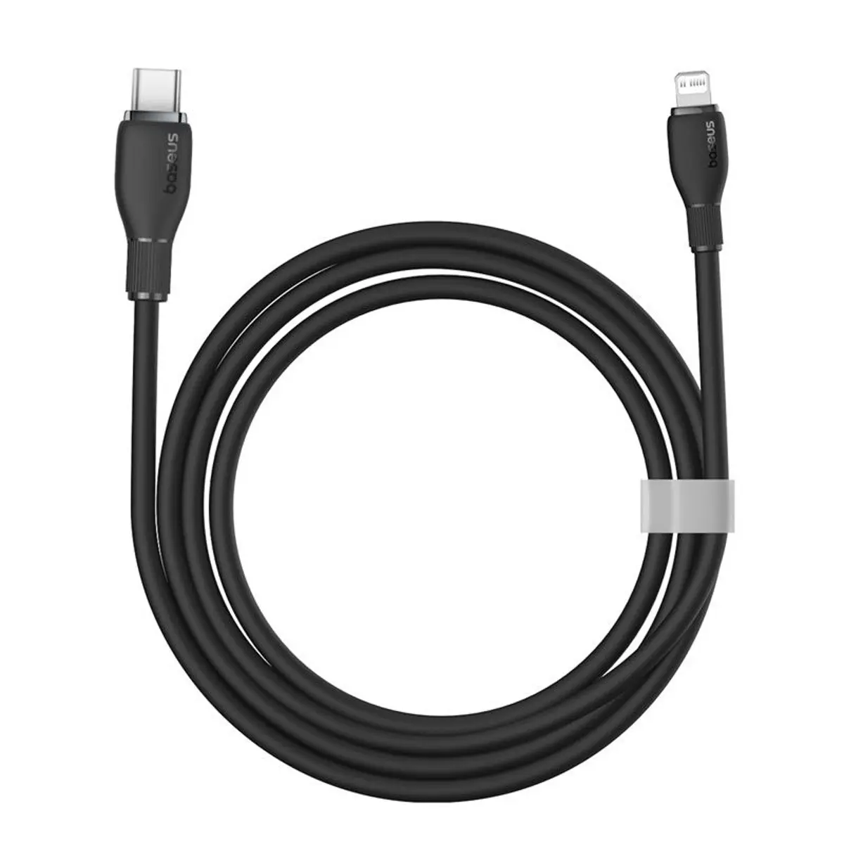  Baseus  Pudding Series Fast Charging Cable Type-C to iP 20W 1.2m Cluster Black - view 6