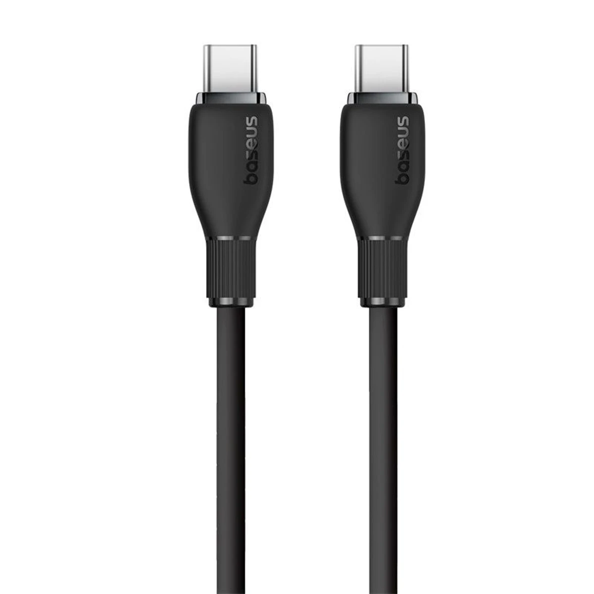  Baseus  Pudding Series Fast Charging Cable Type-C to Type-C 100W 1.2m Cluster Black