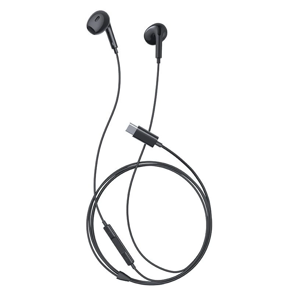  Baseus  Encok CZ17 Semi-In-Ear Wired Earphones Cluster Black