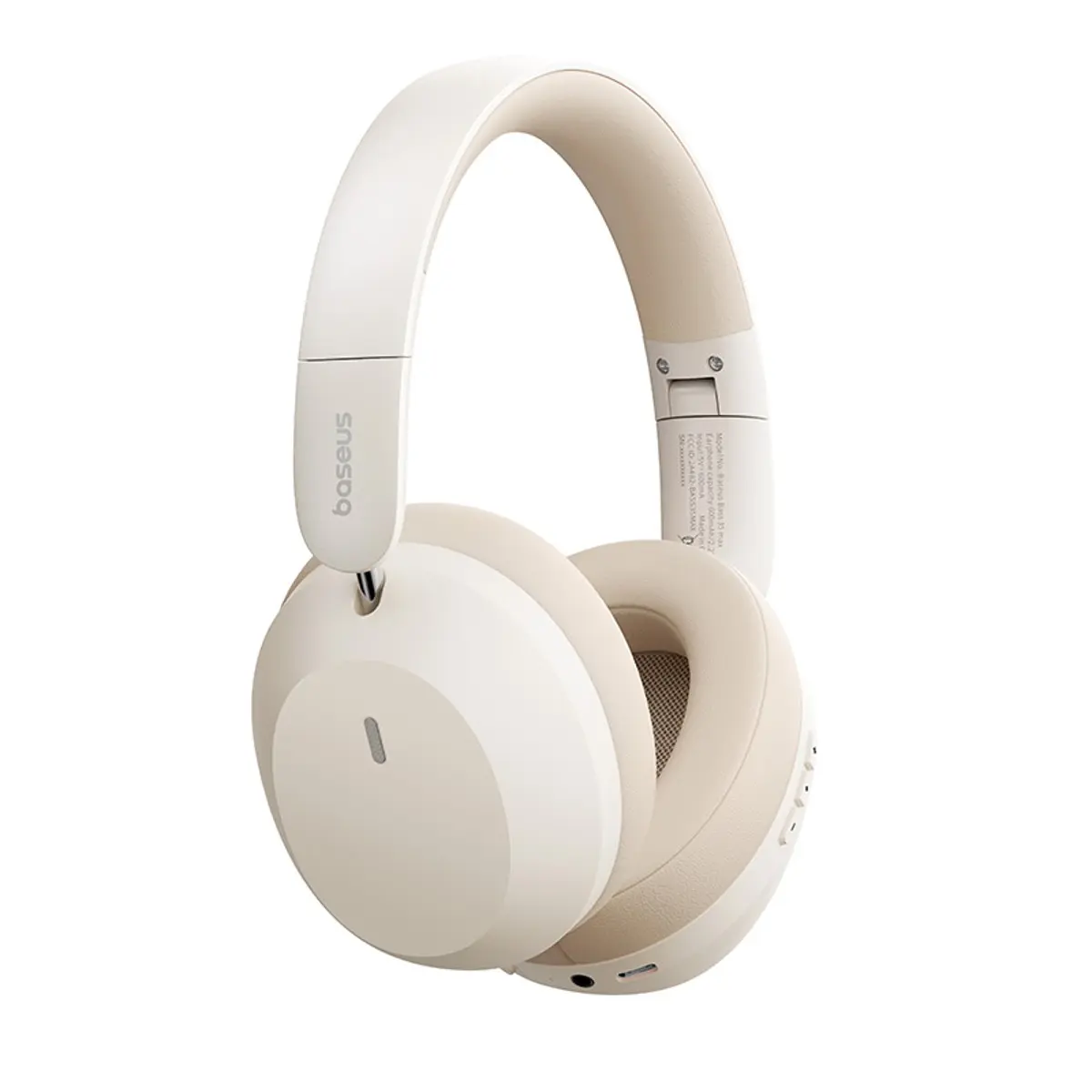 Baseus  Bass 35 Max Wireless Headphones Stellar White - view 7