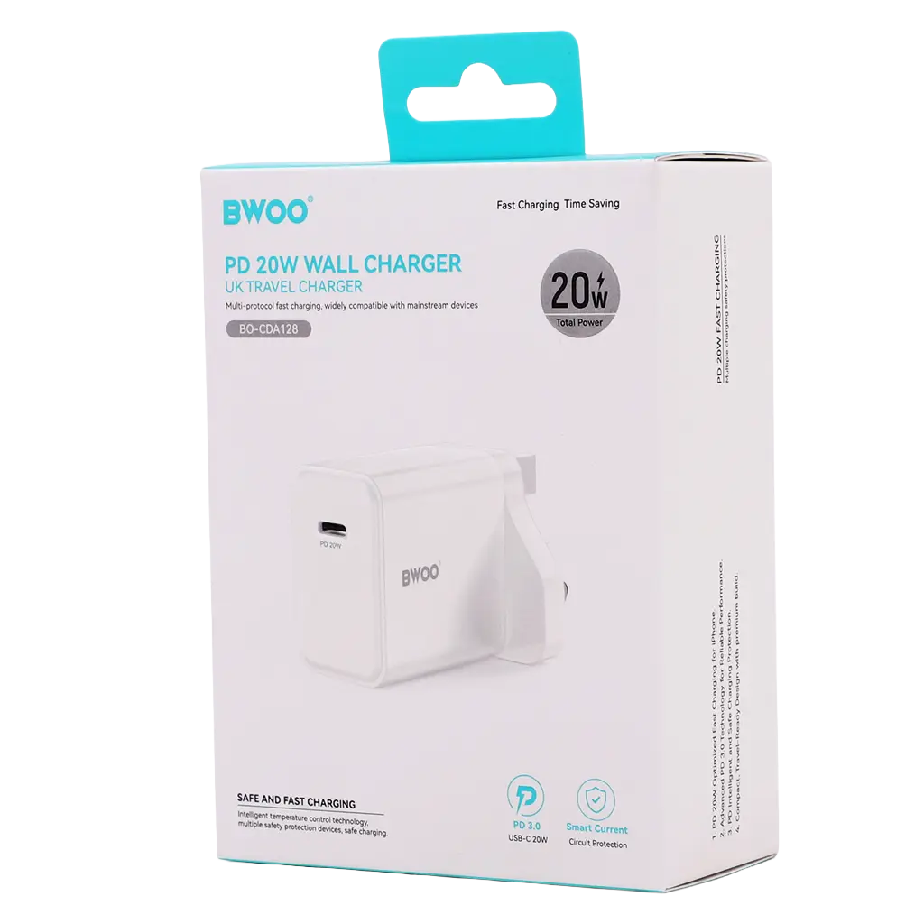 BWOO PD  Wall Charger with type c port 20W - view 2