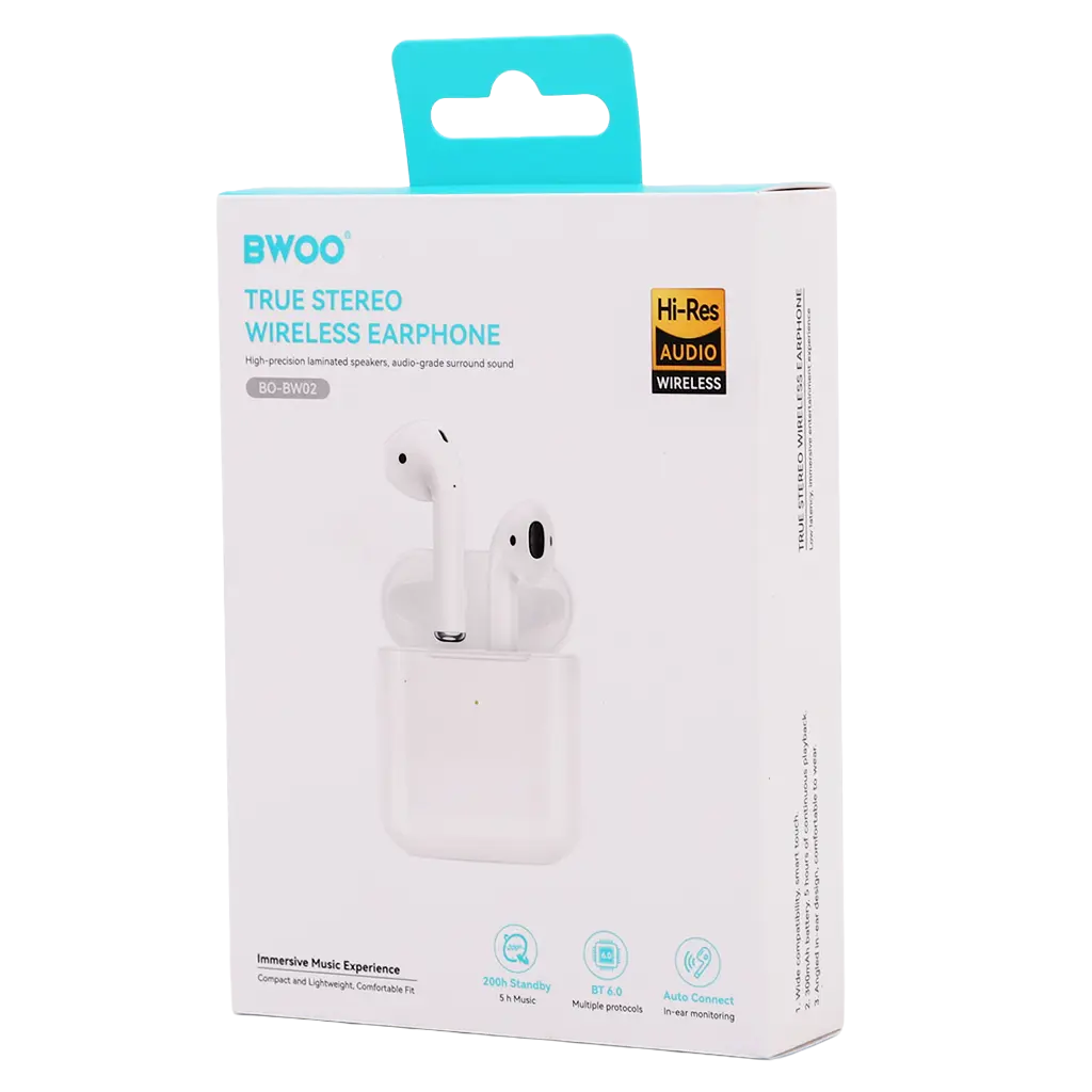 Bwoo Wireless Earbuds  In-Ear Bluetooth - view 2