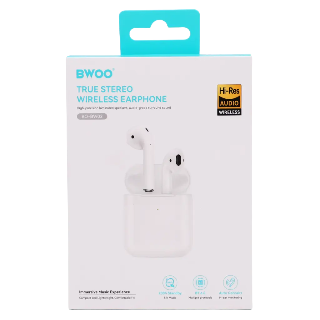 Bwoo Wireless Earbuds  In-Ear Bluetooth - view 3