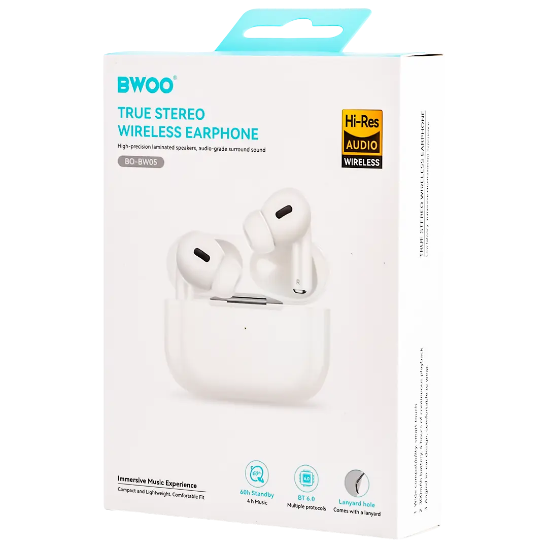 Bwoo Wireless Earbuds  In-Ear Bluetooth - view 2