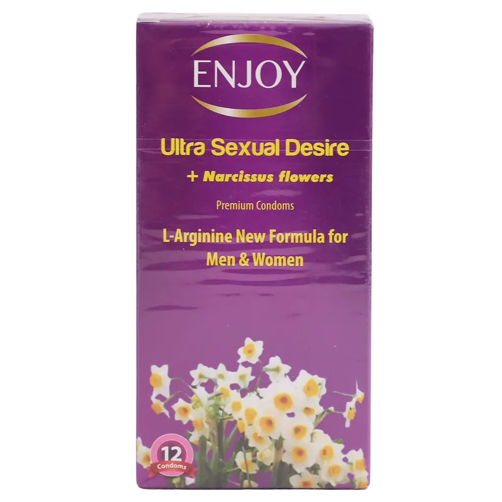 Enjoy Narcissus Flowers Premium Condoms 12Pcs - view 2