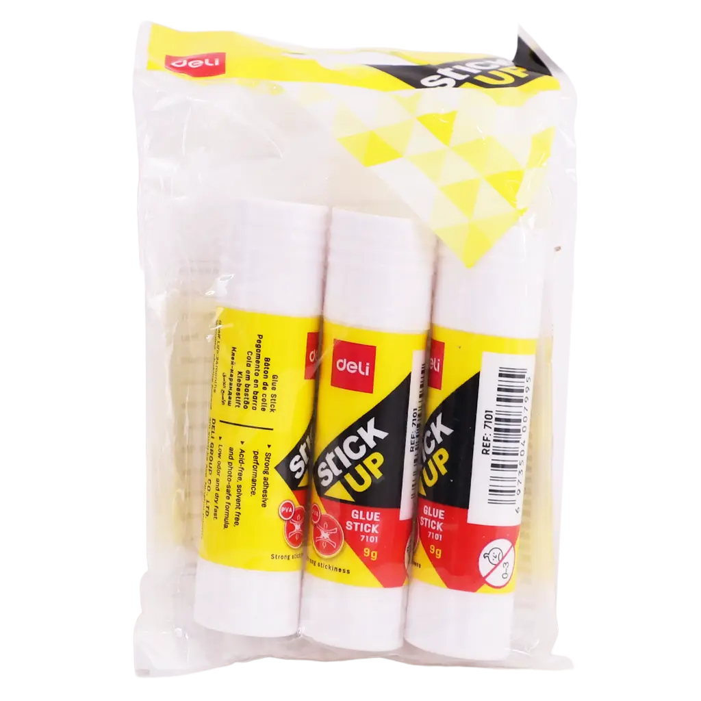 Deli Finger Glue 8 gm 3 pcs  - view 1