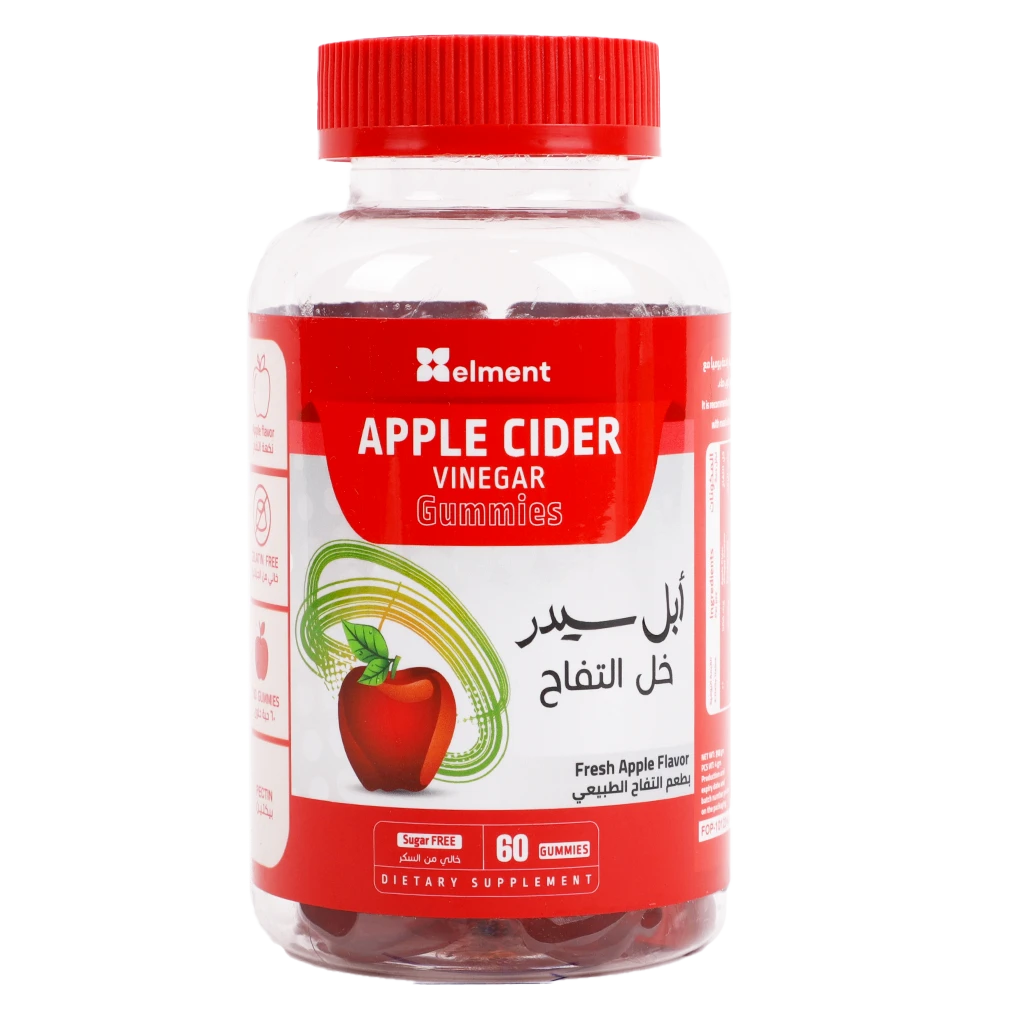 Element Apple Cider Vinegar Natural Flavor Supplement 60 psc