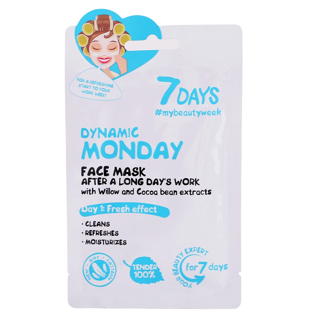 7Days Face Mask With Willow And Cocoa Beans 28 gm