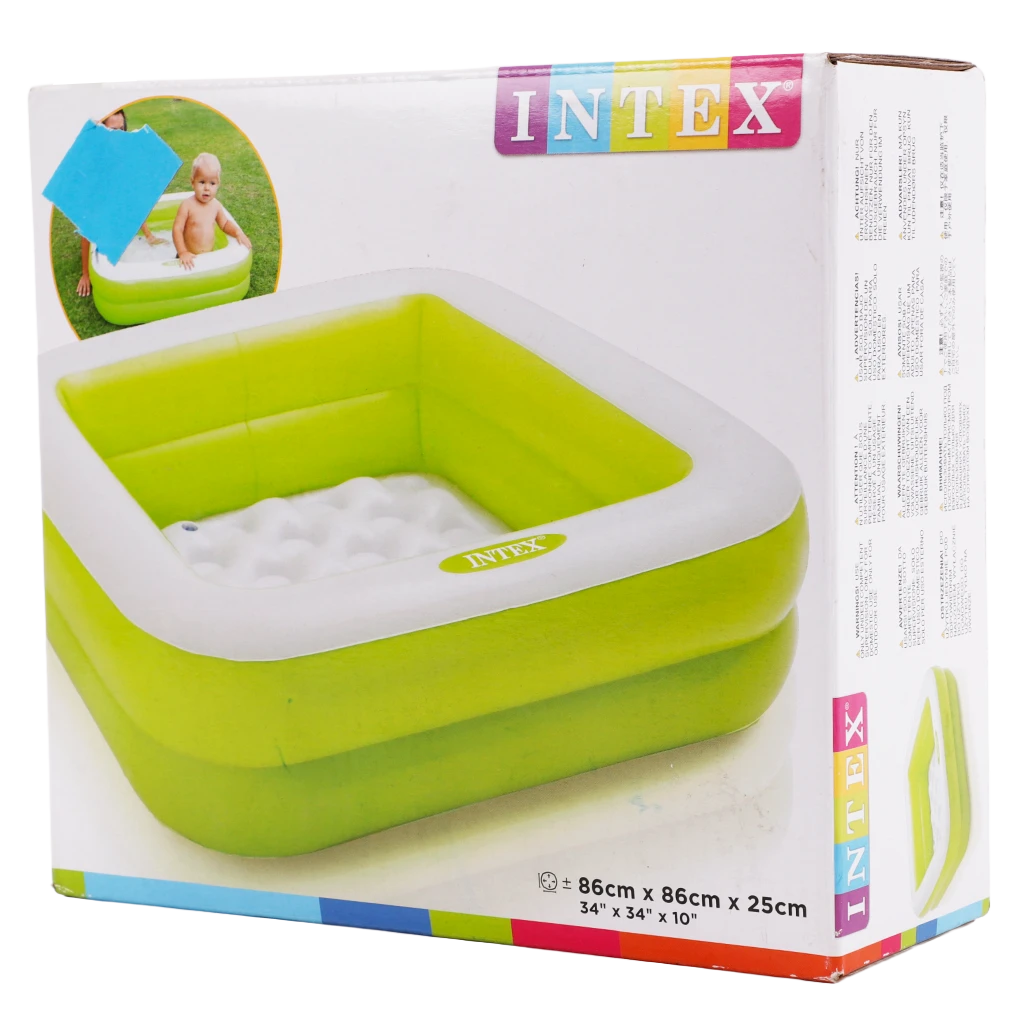 Intex Square Swimming Pool 86Cm*86Cm*25 cm 33 Inch