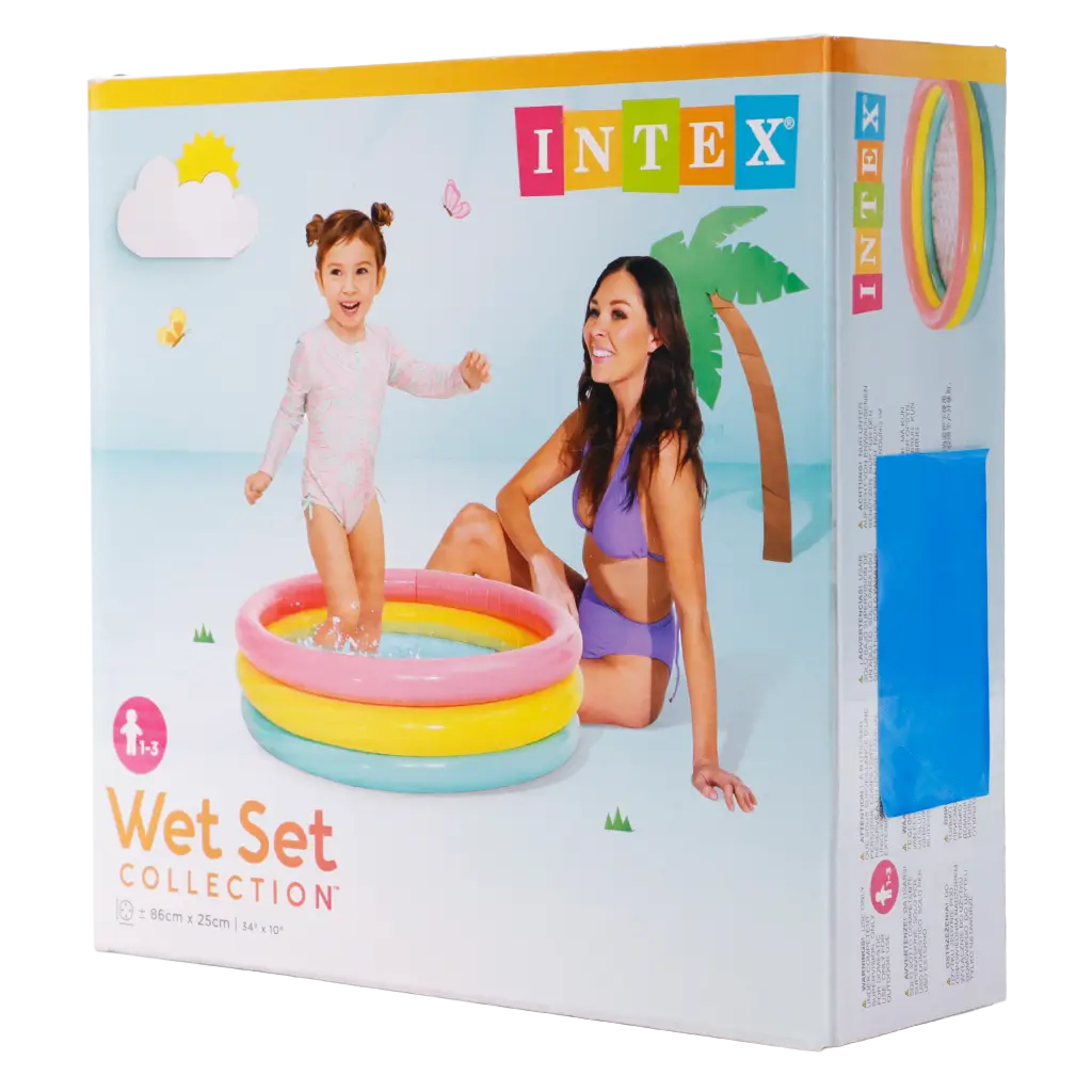 Intex Round Swimming Pool For Kids 86Cm*25 cm - view 1