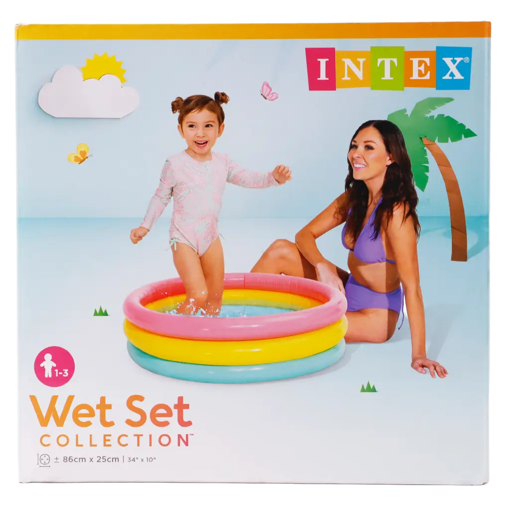 Intex Round Swimming Pool For Kids 86Cm*25 cm - view 2
