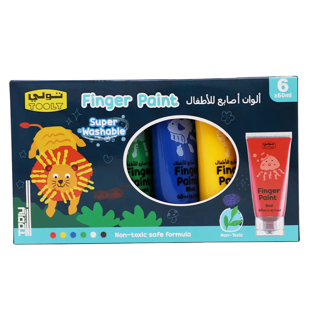 Tooly Finger Paint 6*60Ml - view 2