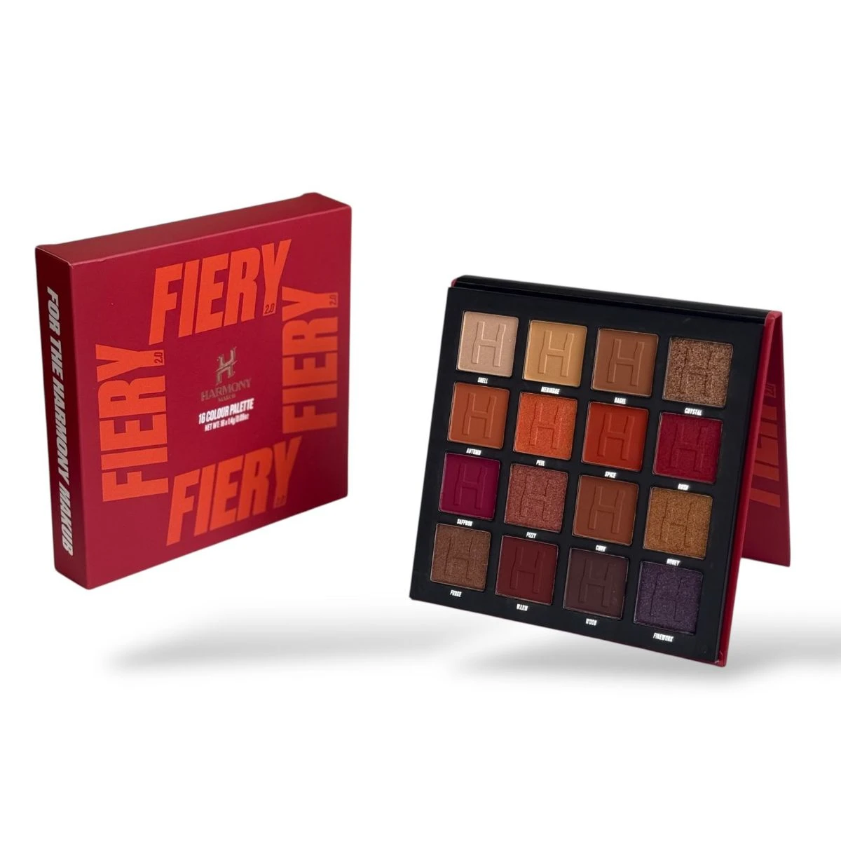 Harmony Beauty Eyeshadow Palatte Fiery 16 Colour